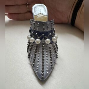 Vintage Mini Shoe Collection Porcelain China Pottery Shoe